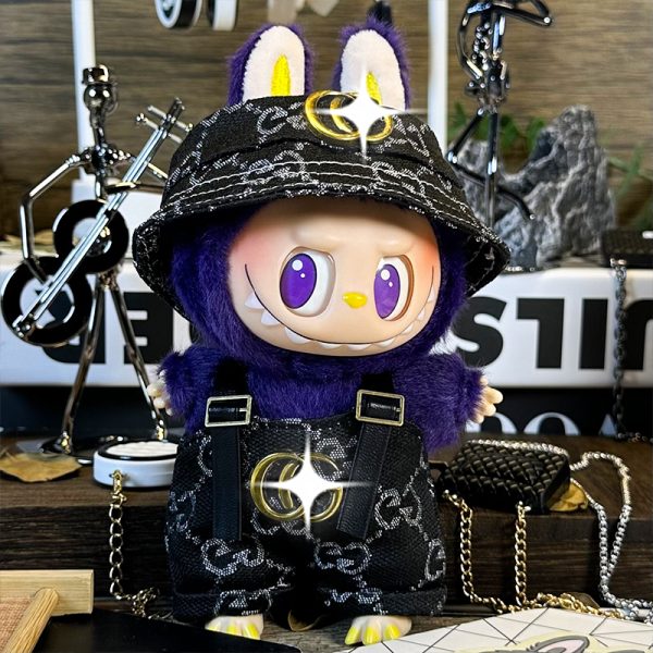 Labubu × Gucci Limited Edition Luxury Art Toy - GG Monogram & Street Aesthetic