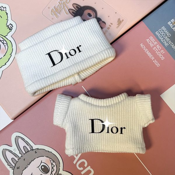 Dior x Labubu Limited Edition Clothing Set for Plush Toy - Image 2