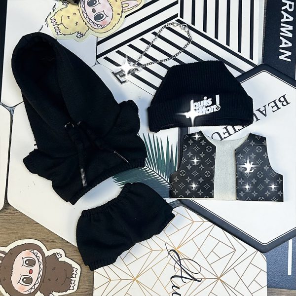 Limited Edition Labubu Art Toy 'DAN DELL' - Urban Vinyl Collector's Figure with French Street Art Vibes - Image 2