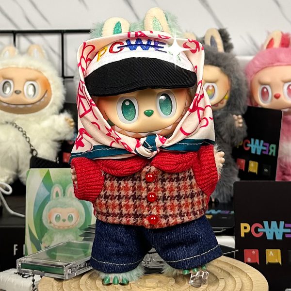 New One, Two, Three Labubu Clothes 17cm