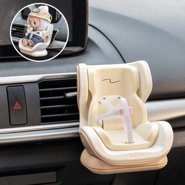 Labubu Adaptive car seat model ornaments toys DIY creative gifts - Image 3