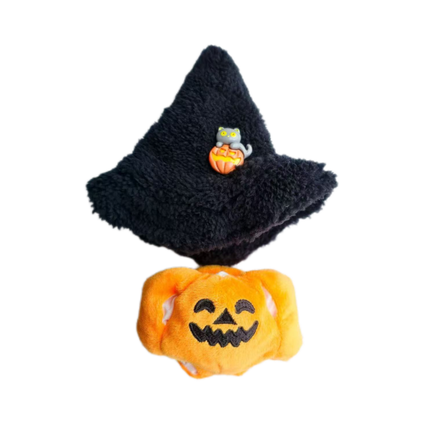 New product: Labubu Halloween Set: Hand-crocheted first, second, and third generation Labubu accessories - Image 3