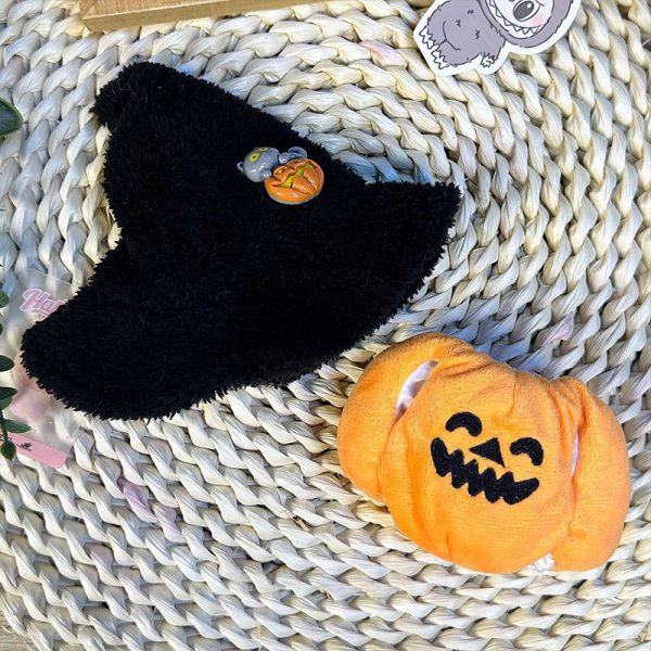 New product: Labubu Halloween Set: Hand-crocheted first, second, and third generation Labubu accessories - Image 2