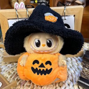 New product: Labubu Halloween Set: Hand-crocheted first, second, and third generation Labubu accessories